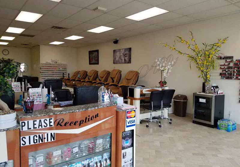 Cần Sang Tiệm Nail Khu Mỹ Trắng 100%