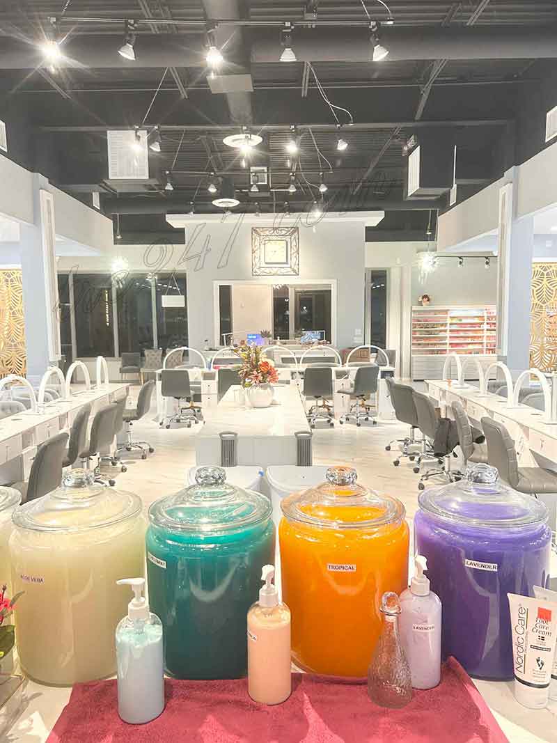 Sang Tiệm Nail Mới Build 6 Tháng Ở Missouri City TX