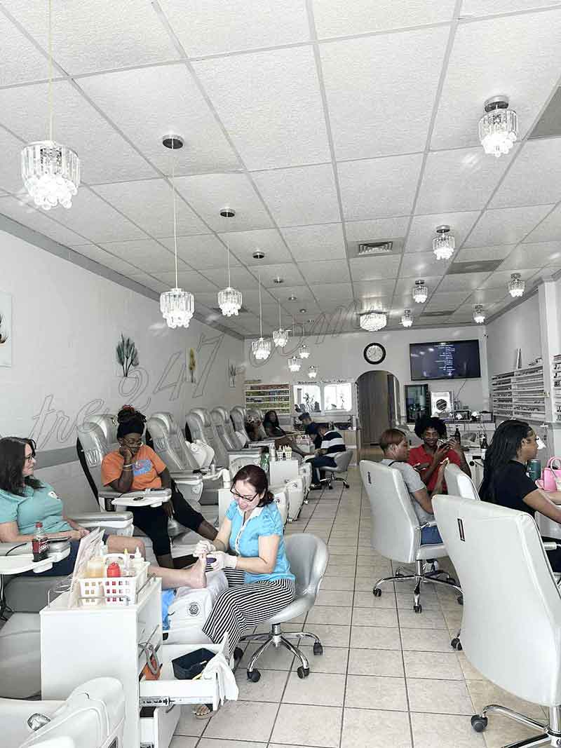 Sang Tiệm Mới Remodel Ở Indian Trail NC