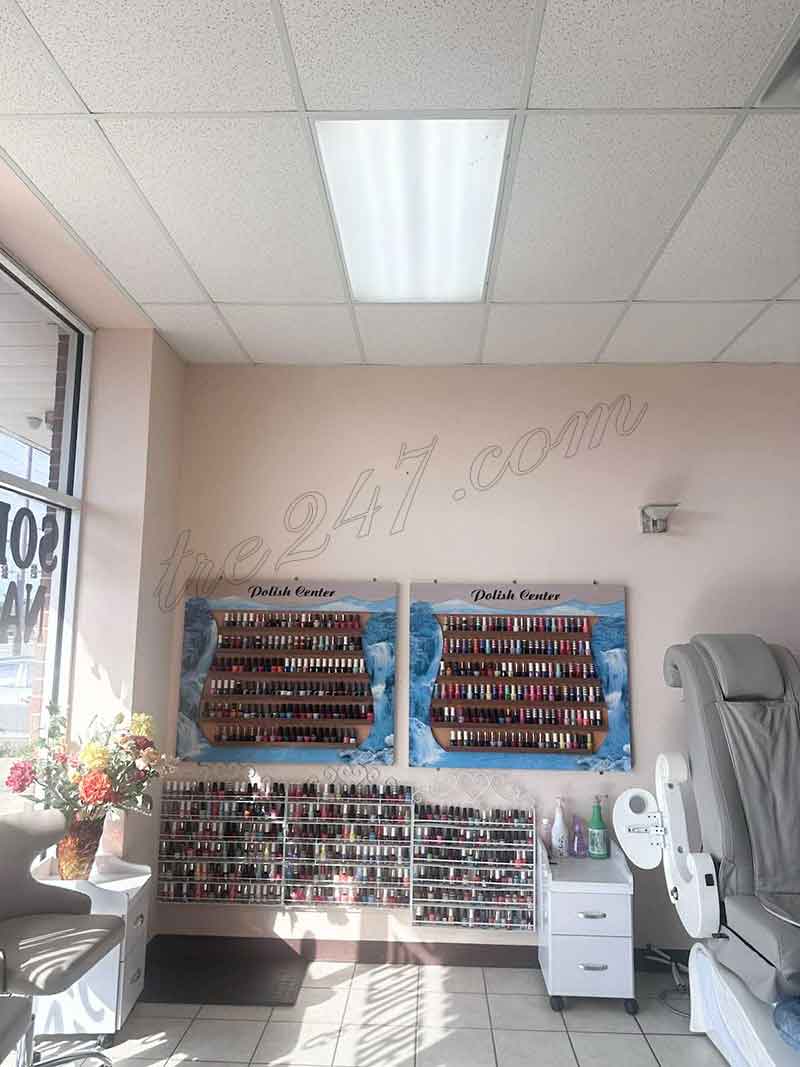 Sang Tiệm Nail Gía Rẻ Ở Moore OK