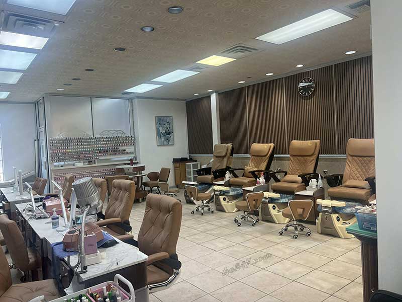 Cần Sang Tiệm Nails Vùng Corsicana Texas - Cơ Hội Sở Hữu Tiệm Nail Good Location.