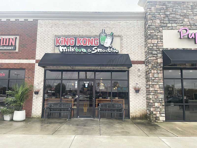 Sang Tiệm Trà Sữa Và Thức Ăn Nhanh Ở Mcdonough GA