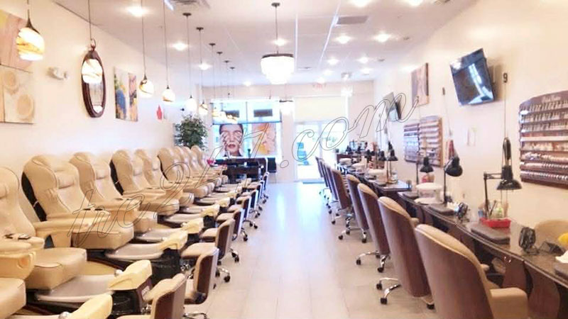 Sang Gấp Tiệm Nails Ở Central Falls RI