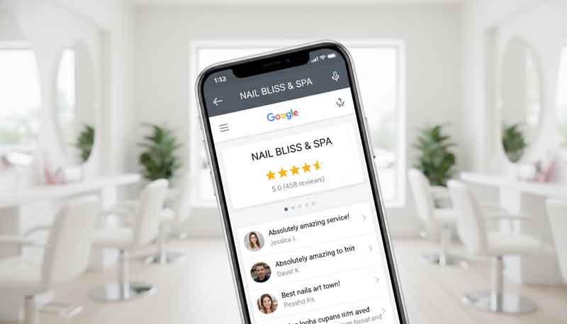 BÍ MẬT LÊN TOP 3 GOOGLE MAP “NAIL SHOP NEAR ME”