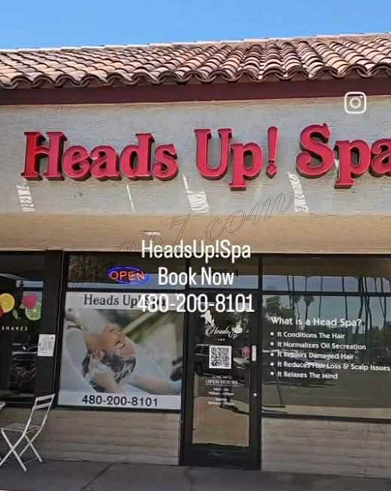 Sang Tiệm Head Up Spa Ở Tempe AZ