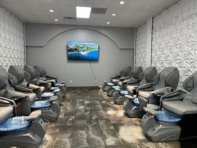Cần Sang Tiệm Nail Lớn Tại Greenville North Carolina