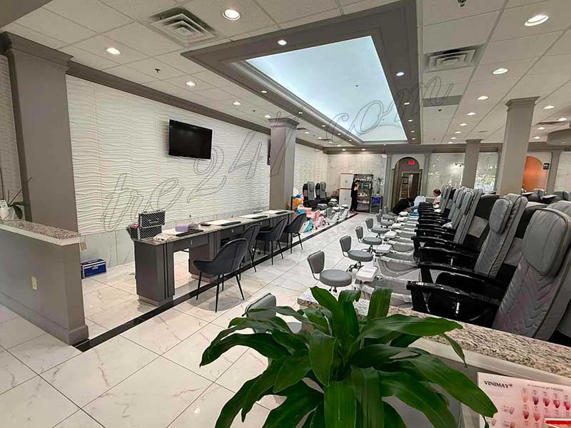 Tiệm Nail Khu Đông Đúc In Dunwoody GA Cần Sang Nhượng