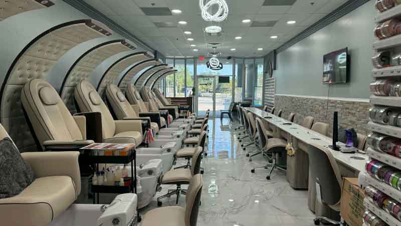 Tiệm Nail Đẹp – Setup Đầy Đủ – Vào Là Có Income