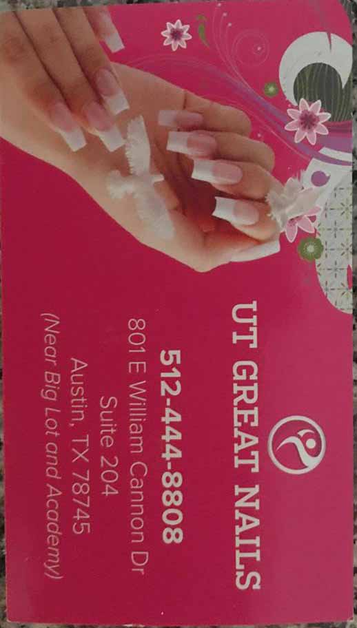 Cần Thợ Nails Gấp Lương Cao South Austin In Texas