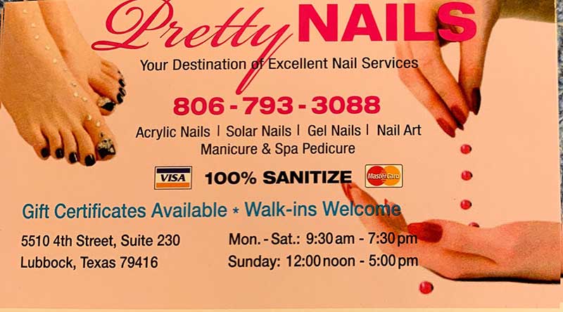 Cần Bán Tiệm Nails Good Location In Lubbock Texas