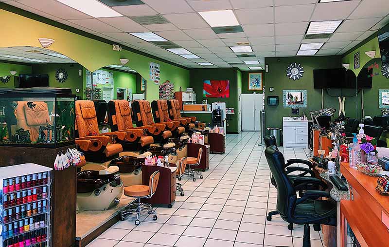 Cần sang Tiệm Nails Good Location In Houston, Texas