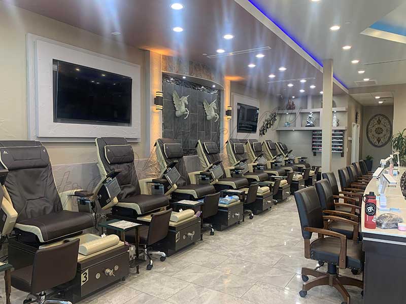 Sang Tiệm Nail Mới, Đẹp, Sang Trọng In Gillbert Arizona