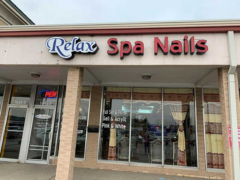 Tiệm Relax Spa Nails In Schererville Indiana Cần Sang Gấp