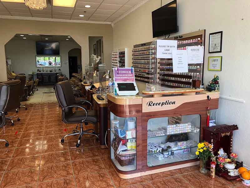 Cần Sang Tiệm Nail Ở Allen Texas