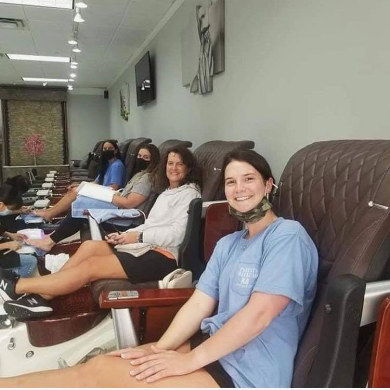 Sang Gâp Tiệm Nail Mơi Remodel In Cmming Georgia