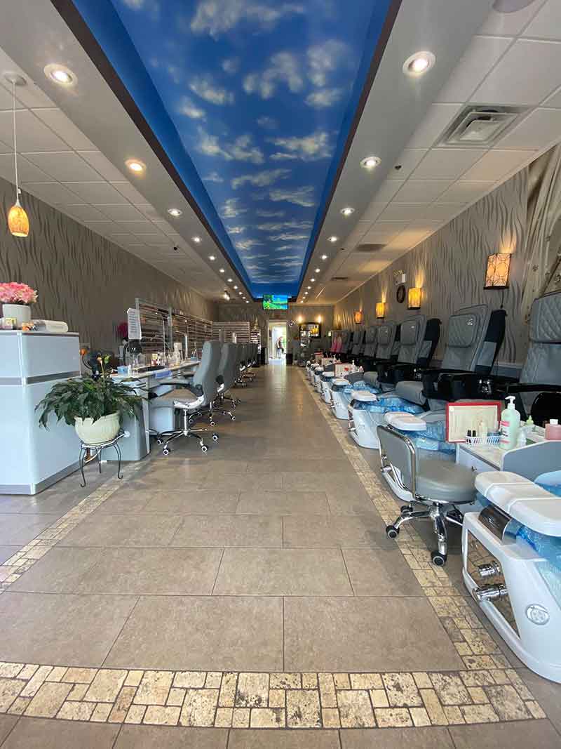 Sang Gấp Tiệm Nail Đẹp Mới Remodel In Nashville Tennessee