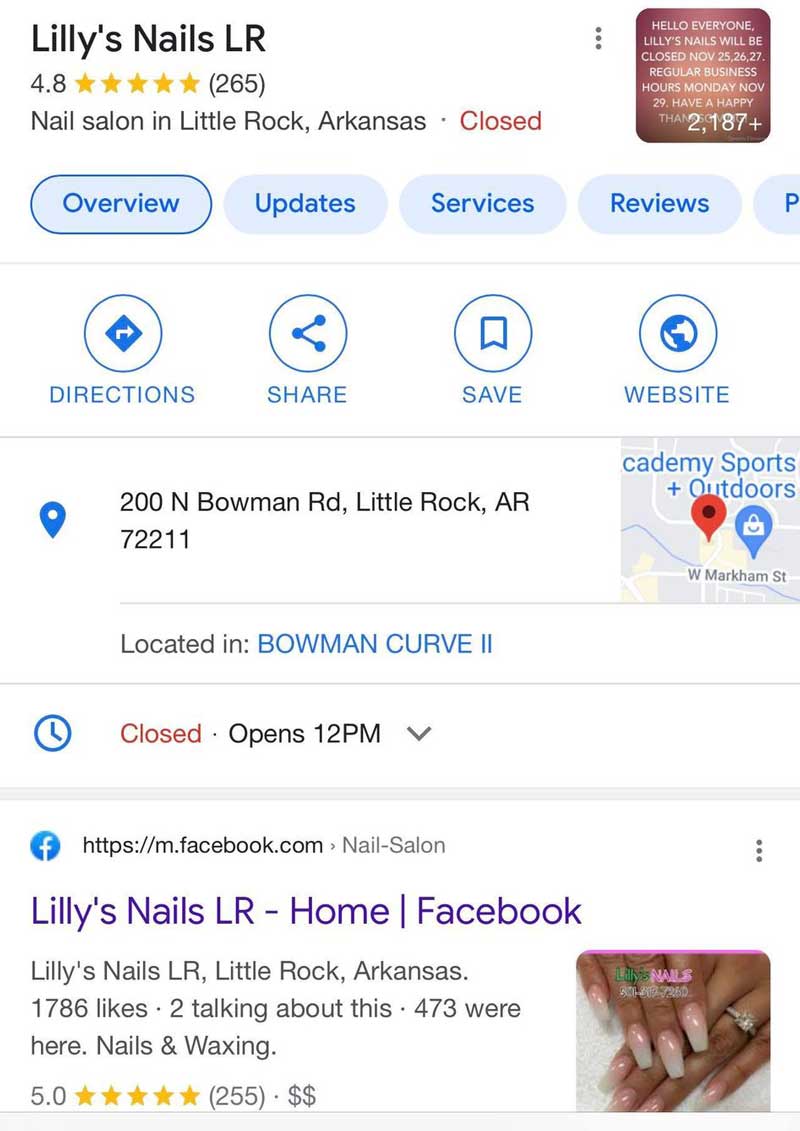 Cần Sang Gấp Tiệm Nail In Little Rock AR