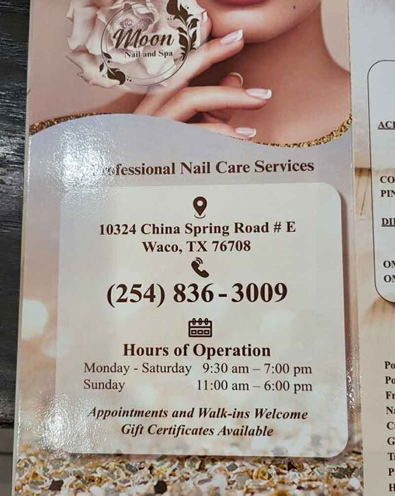 Cần Sang Gấp Tiệm Nail In Waco Texas