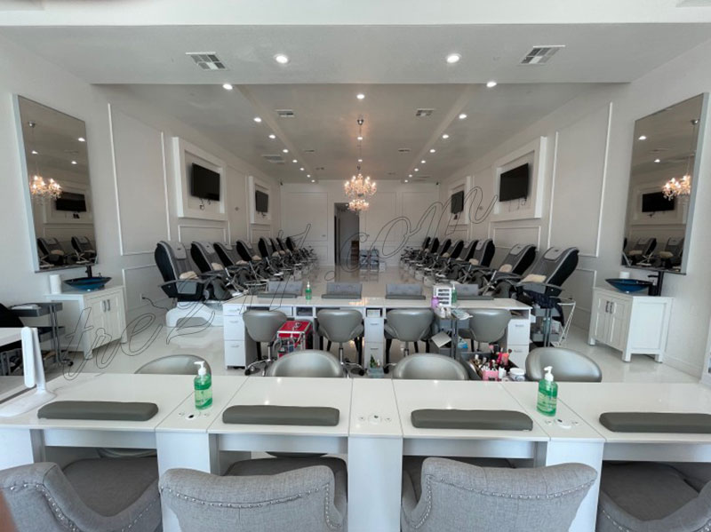 Sang Gấp Tiệm Nail Mới Remodel In The Colony Texas