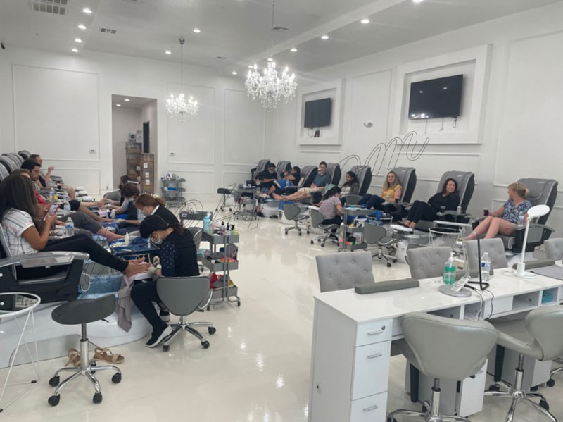 Sang Gấp Tiệm Nail Mới Remodel In The Colony Texas
