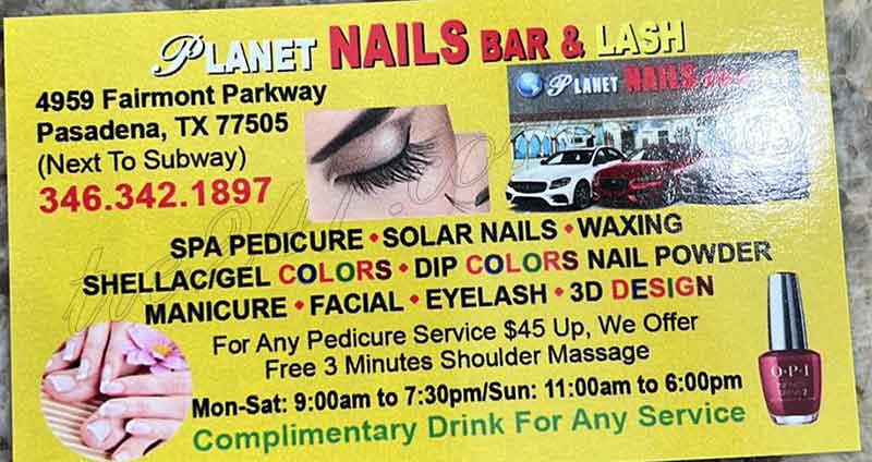 Tuyển Thợ Nail Cho Tiệm Nail Ở Pasadena TX