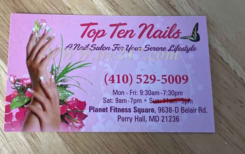 Cần Gấp Thợ Nail In Perry Hall Maryland
