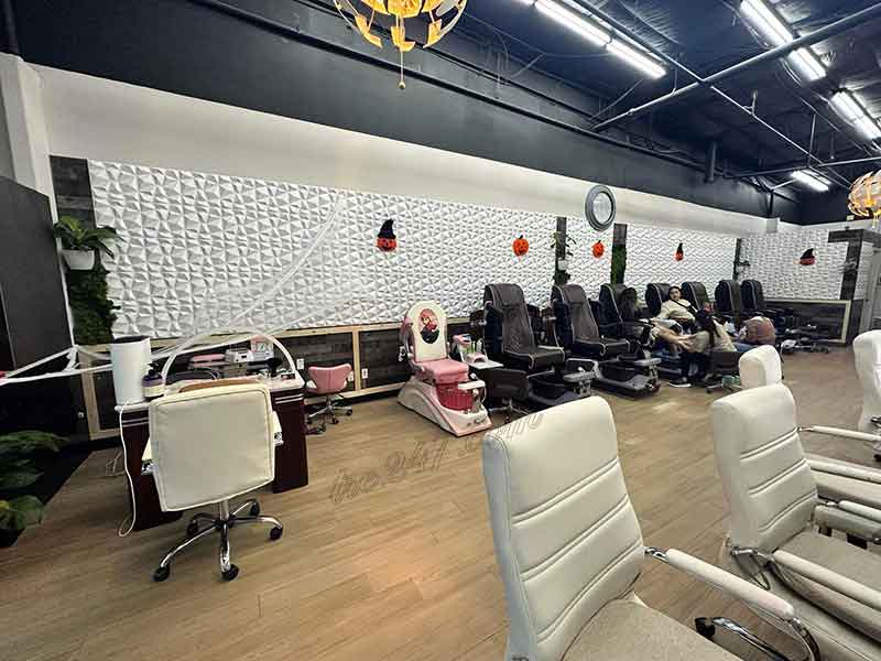 Sang Tiệm Nail Ở Moore OK