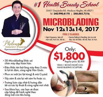 #1 Health Beauty School / 3D Microblading