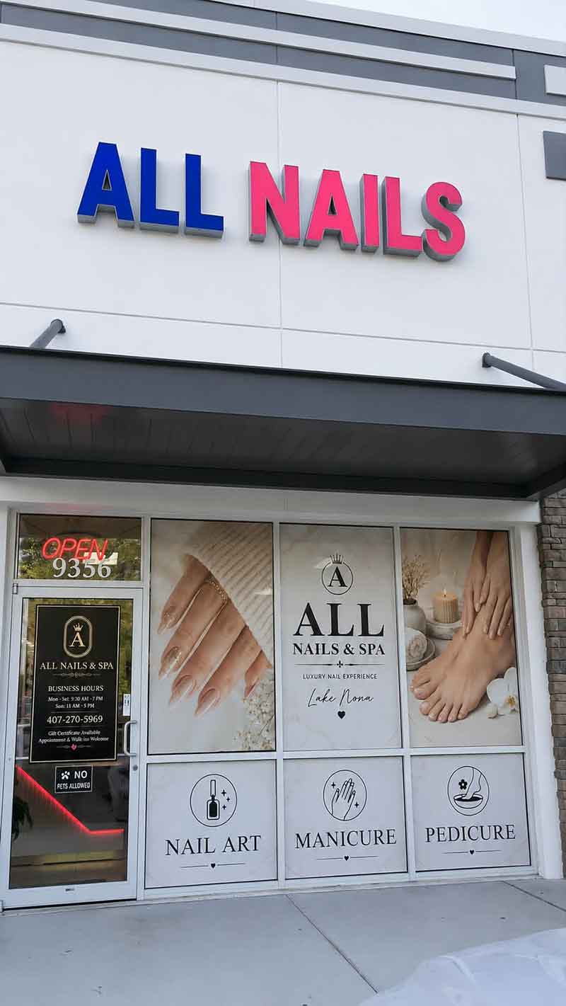 Cần Sang Gấp Tiệm Nails Ở Orlando, Florida