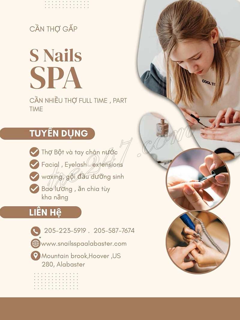 Cần Thợ Nails Alabaster, Alabama - Bột, Tay chân nước, Dip, Eyelash