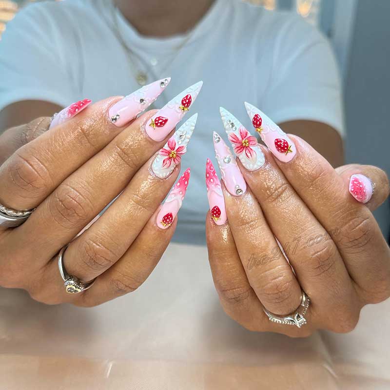 Cần Thợ Nails Coral Springs, Florida - Bột, Tay chân nước, Dip, Gel, Design,
