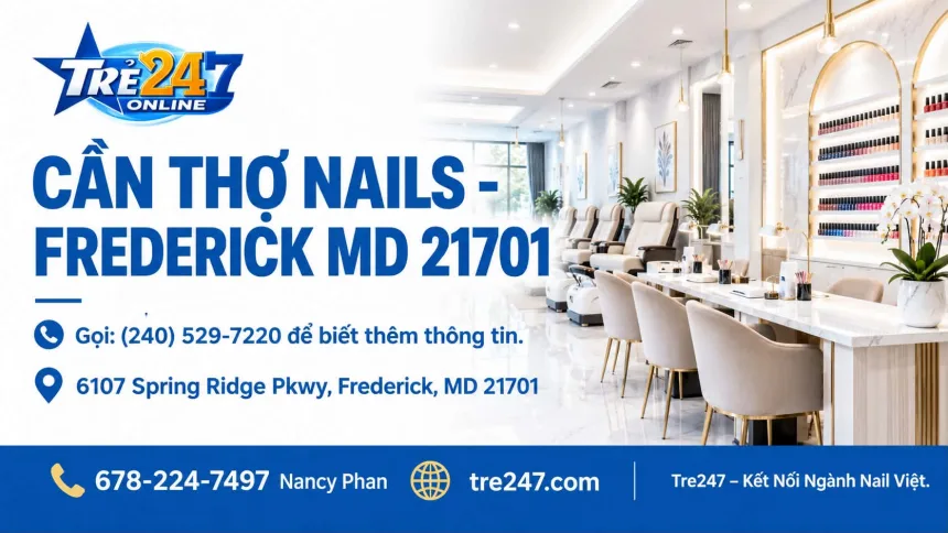 Cần Thợ Nails Frederick, Maryland - Bột, Tay chân nước, Dip, Wax