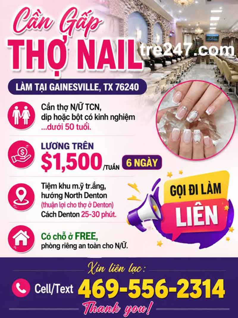 Cần Thợ Nails Gainesville, Texas - Bột, Tay chân nước, Dip