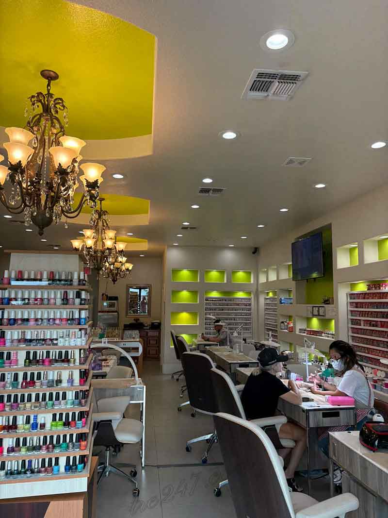 Cần Thợ Nails Lindale, Texas - Bột, Tay chân nước