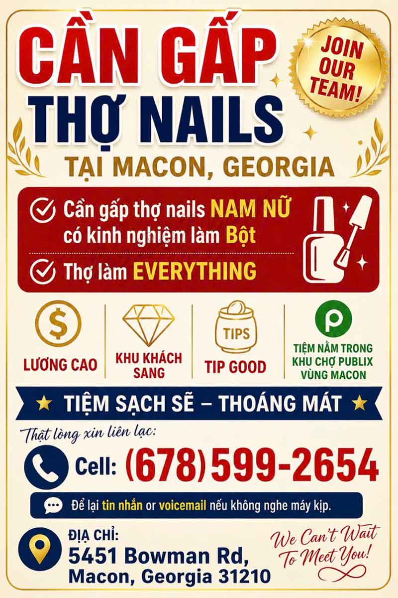 Cần Thợ Nails Tại Macon, Georgia - Bột, Everything