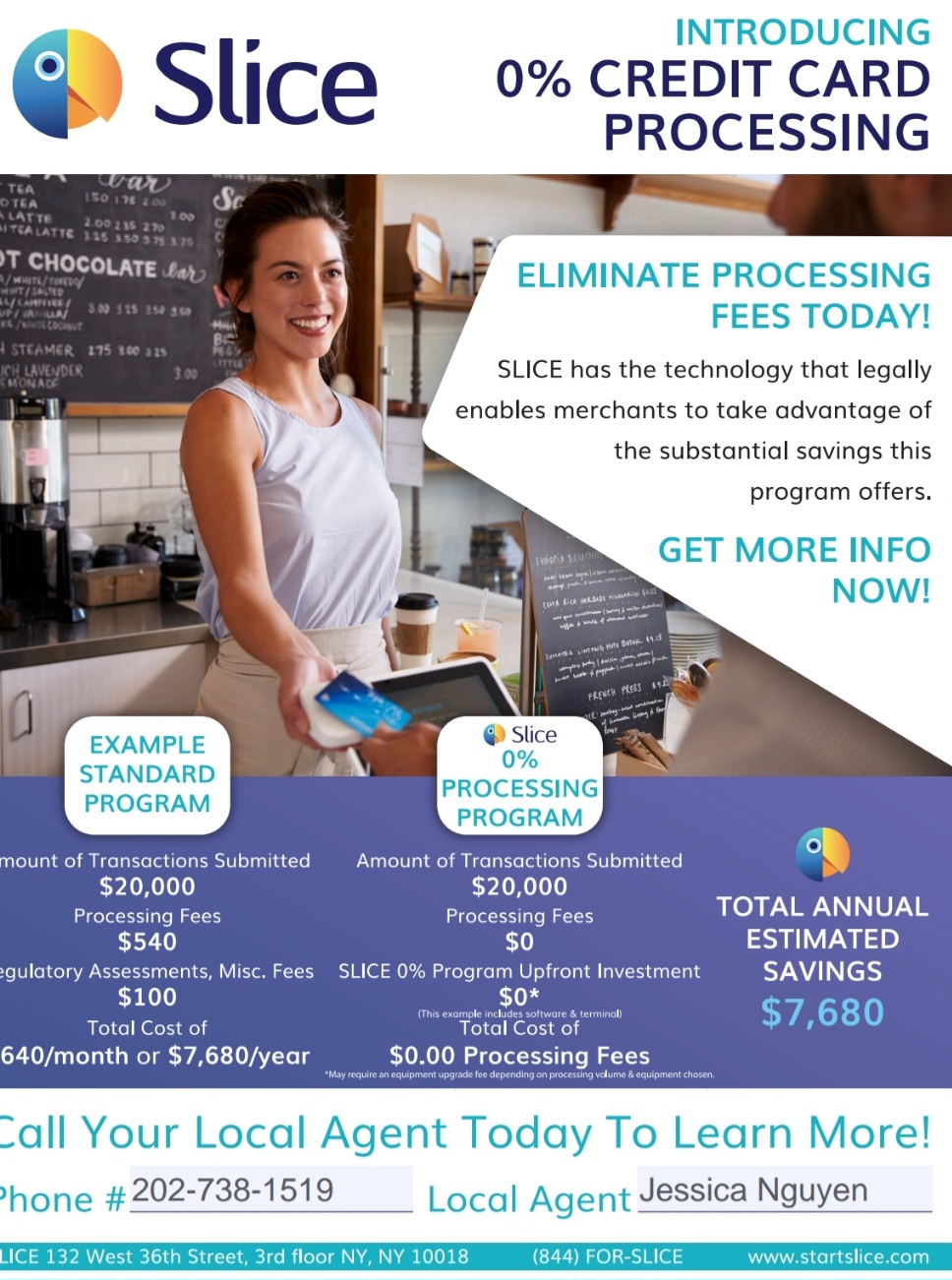 Credit and debit card merchandise services 