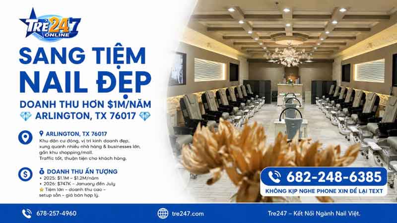 Sang Tiệm Nails Angleton, Texas - Income Tốt